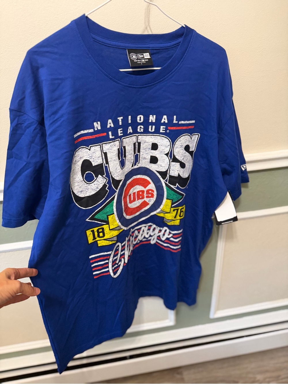 Men's Blue Graphic Tee